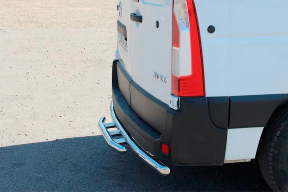Nissan NV400 2010-2024 Barra Posteriore AK011 (Acciaio Inox) Image