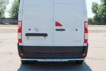 Renault Master 2011-2023 Barra Posteriore AK011 (Acciaio Inox) foto 2