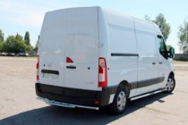Renault Master 2011-2023 Barra Posteriore AK011 (Acciaio Inox) foto 4