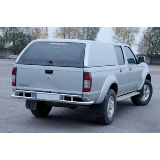 Protezione Posteriore AK004 (Acciaio Inox) Nissan NP300 1999-2015 foto 3