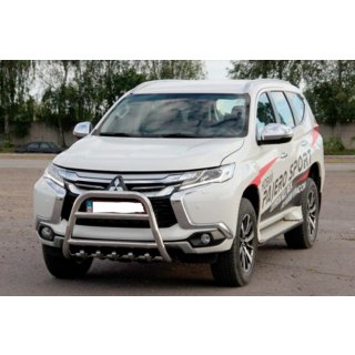 Parabulloni WT008 (Acciaio Inox) Mitsubishi Pajero Sport 2015- foto 3