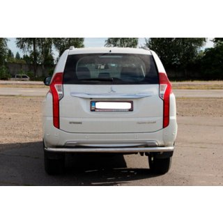 Protezione Posteriore AK005 (Acciaio Inox) Mitsubishi Pajero Sport 2015- foto 2