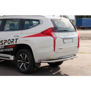 Protezione Posteriore AK005 (Acciaio Inox) Mitsubishi Pajero Sport 2015- foto 1