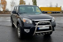 Ford Ranger 2007-2011 Protezione Anteriore QT008 (Acciaio Inox) foto 2