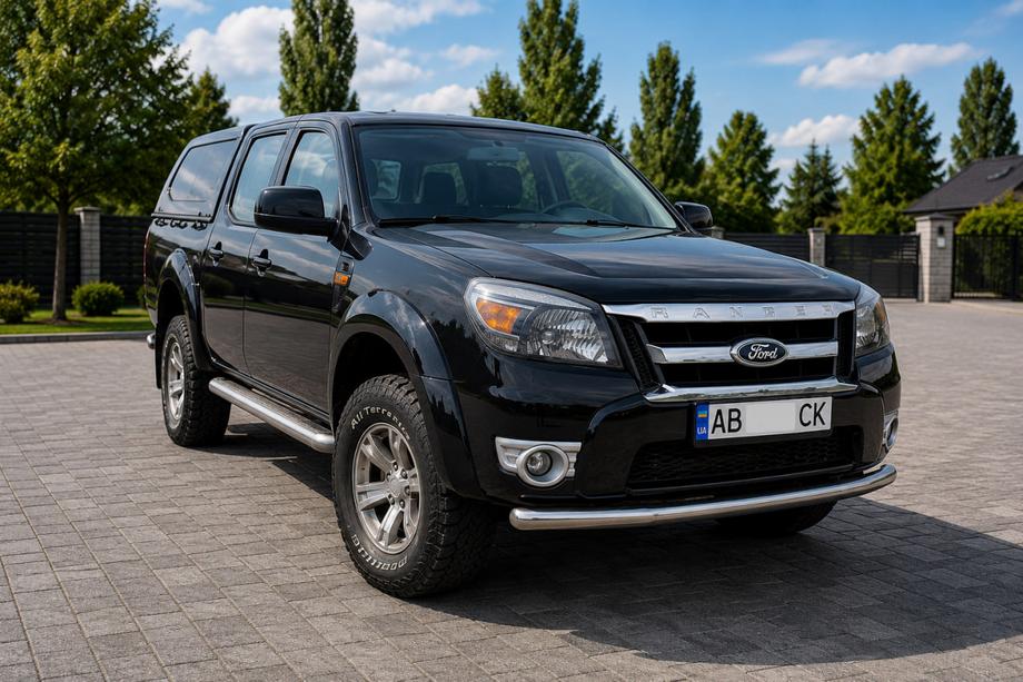 Ford Ranger 2007-2011 Protezione Anteriore ST008 (Acciaio Inox) Foto 3