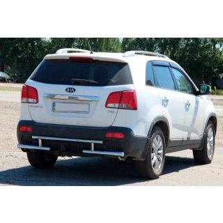 Barra Posteriore AK002-2 (Acciaio Inox) Kia Sorento II XM 2009-2014 foto 4