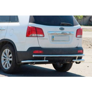 Barra Posteriore AK003-2 (Acciaio Inox) Kia Sorento II XM 2009-2014 foto 3