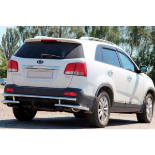 Barra Posteriore AK003-2 (Acciaio Inox) Kia Sorento II XM 2009-2014 foto 1