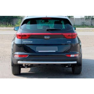 Protezione Posteriore AK002 (Acciaio Inox) Kia Sportage 2015-2021 foto 1
