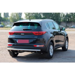 Protezione Posteriore AK002 (Acciaio Inox) Kia Sportage 2015-2021 foto 2