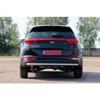 Protezione Posteriore AK002 (Acciaio Inox) Kia Sportage 2015-2021 foto 4