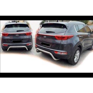 Protezione Posteriore AK007 (Acciaio Inox) Kia Sportage 2015-2021 foto 1