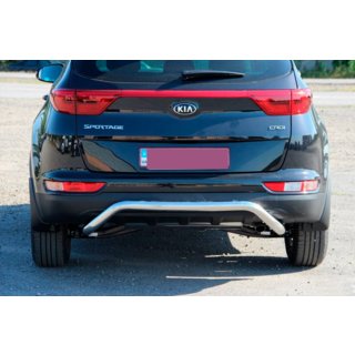 Protezione Posteriore AK007 (Acciaio Inox) Kia Sportage 2015-2021 foto 2