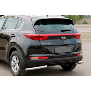 Protezione Posteriore Angolari AK003 (Acciaio Inox) Kia Sportage 2015-2021 foto 1