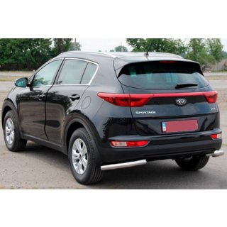 Protezione Posteriore Angolari AK003 (Acciaio Inox) Kia Sportage 2015-2021 foto 3