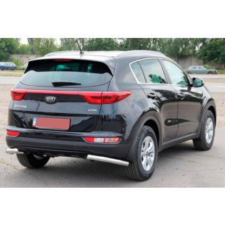 Protezione Posteriore Angolari AK003 (Acciaio Inox) Kia Sportage 2015-2021 foto 4