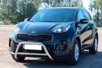 Kia Sportage 2015-2021 Protezione Anteriore WT006 (Acciaio Inox) foto 7