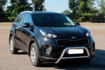 Kia Sportage 2015-2021 Protezione Anteriore WT006 (Acciaio Inox) foto 8