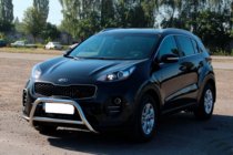 Kia Sportage 2015-2021 Protezione Anteriore WT006 (Acciaio Inox) foto 9