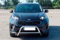 Kia Sportage 2015-2021 Protezione Anteriore WT006 (Acciaio Inox) foto 10