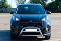 Kia Sportage 2015-2021 Paraurti Anteriore WT023 Acciaio Inox foto 2