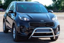 Kia Sportage 2015-2021 Paraurti Anteriore WT023 Acciaio Inox foto 1