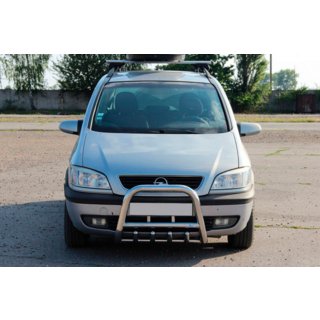 Parabull QT006 (Acciaio Inox) Opel Zafira A 1998-2005 foto 1