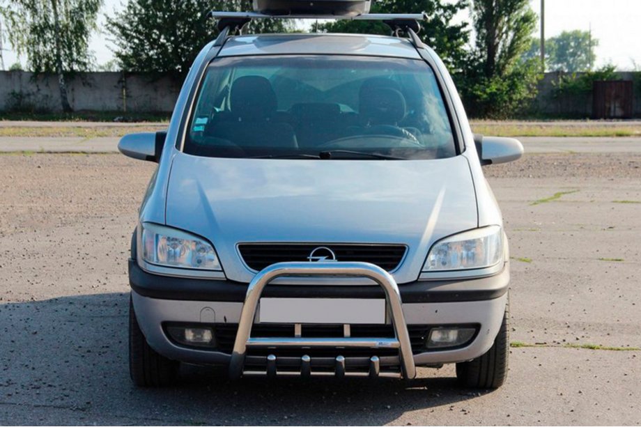 Opel Zafira A 1998-2005 Parabull QT006 (Acciaio Inox) Image
