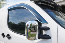 Fiat Doblo I 2005-2010 Coperture Specchietti Cromate (2 pz, plastica) foto 1