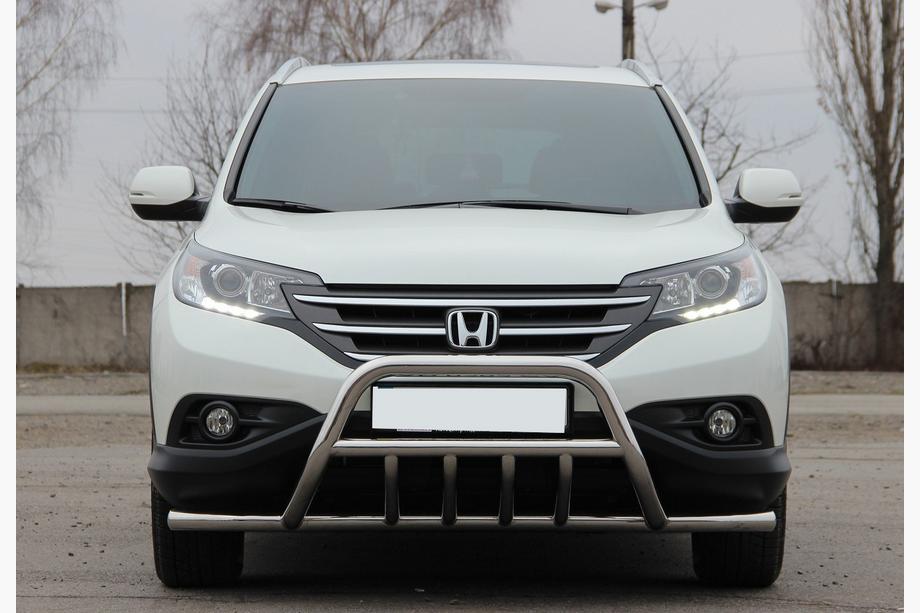 Honda CRV 2012-2016 Protezione Anteriore WT003-ST-V1 (Acciaio Inox) Image