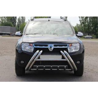 Bull bar Kelebek WT011 (acciaio inox) Renault Duster 2008–2017 foto 3