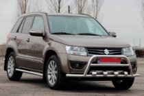 Suzuki Grand Vitara 2005-2017 Protezione Anteriore ST-WT-15 (Acciaio Inox) foto 3