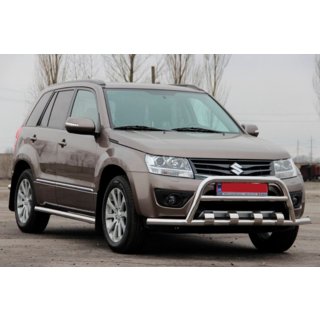 Protezione Anteriore ST-WT-15 (Acciaio Inox) Suzuki Grand Vitara 2005-2017 foto 3