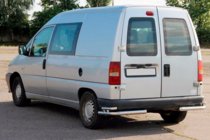 Citroen Jumpy 1996-2007 Angolari posteriori doppi AK003-doppio (acciaio inox) foto 4