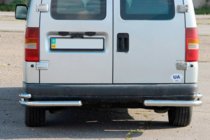 Citroen Jumpy 1996-2007 Angolari posteriori doppi AK003-doppio (acciaio inox) foto 1
