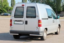 Citroen Jumpy 1996-2007 Angolari posteriori doppi AK003-doppio (acciaio inox) foto 2