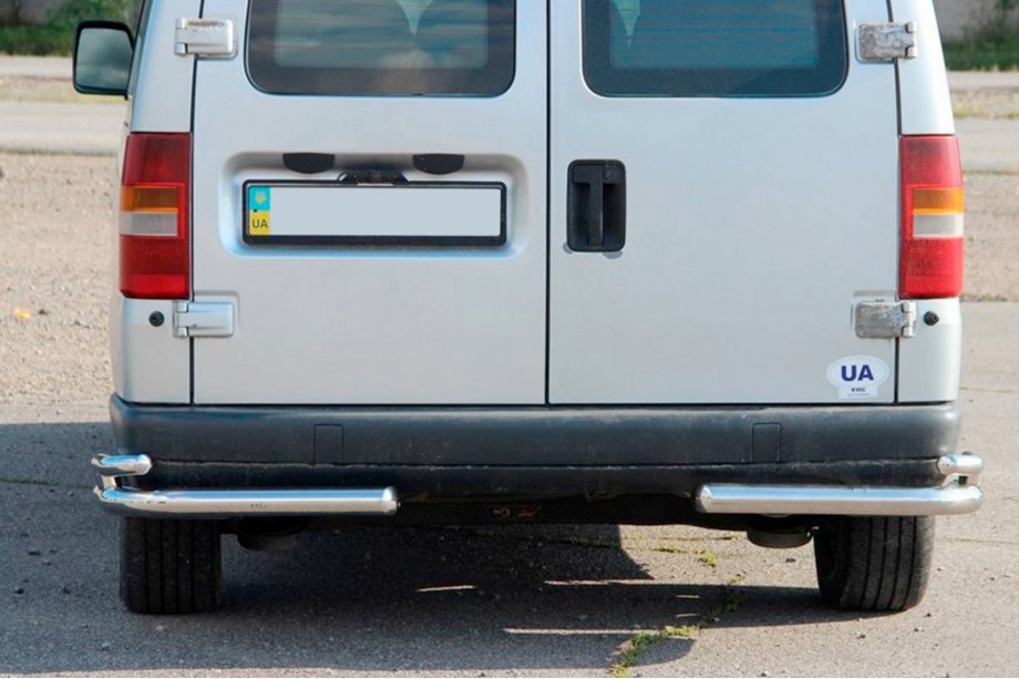 Citroen Jumpy 1996-2007 Angolari posteriori doppi AK003-doppio (acciaio inox) Image