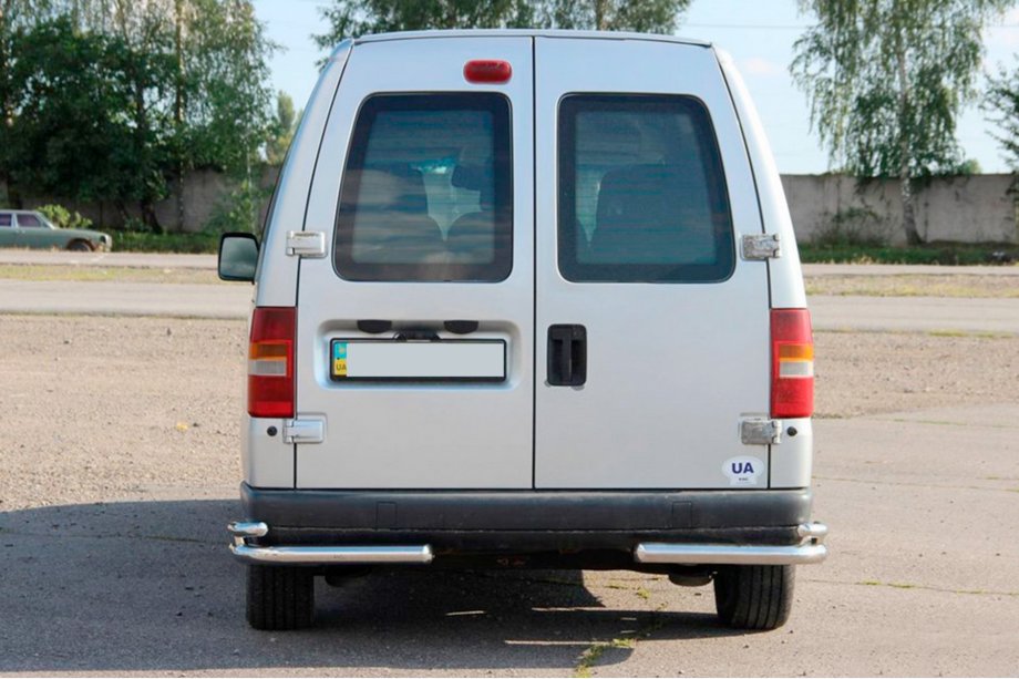 Fiat Scudo 1996-2007 Angolari posteriori doppi AK003-doppio (acciaio inox) Foto 2