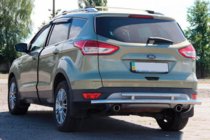 Ford Kuga/Escape 2013-2019 Barra Posteriore AK002-2 (Acciaio Inox) foto 3