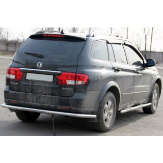 Barra Posteriore AK005 (Acciaio Inox) SsangYong Kyron 2005-2014 foto 2