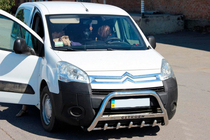 Citroen Berlingo 2008-2018 Protezione Anteriore WT004 (Acciaio Inox) foto 2
