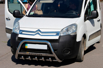 Citroen Berlingo 2008-2018 Protezione Anteriore WT004 (Acciaio Inox) foto 3
