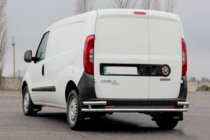 Opel Combo 2012-2018 Barra Posteriore AK005/2-Doppia (Acciaio Inox) foto 3