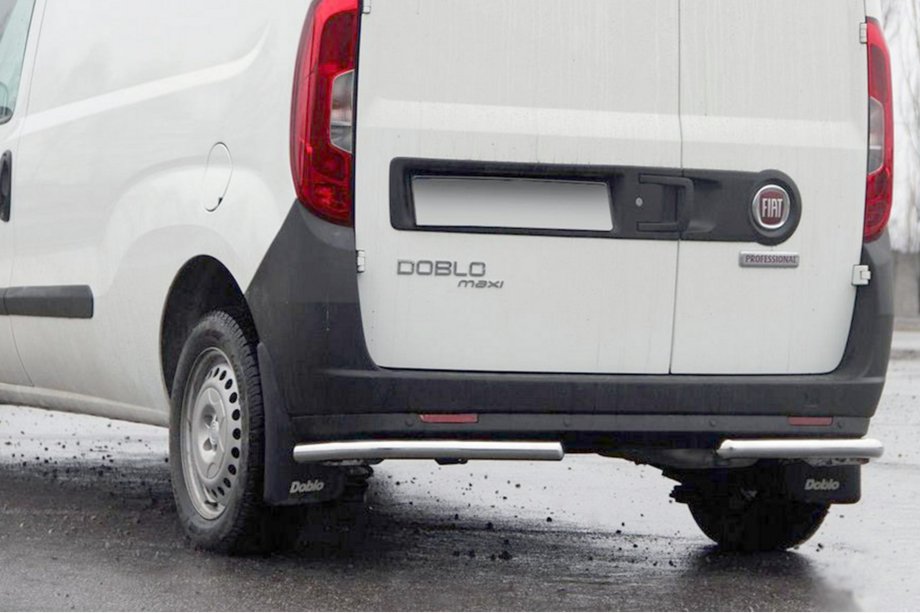 Opel Combo 2012-2018 Angolari Posteriori AK003 (Acciaio Inox) Image