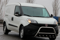 Fiat Doblo II 2010-2022 Parabullbar WT003 (Acciaio Inox) foto 1