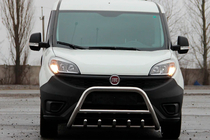 Fiat Doblo II 2010-2022 Parabullbar WT003 (Acciaio Inox) foto 4