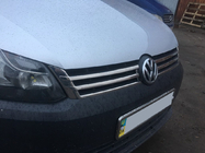 Volkswagen Caddy 2010-2015 Coperture Griglia Cromate (2 pz, Acciaio Inox) OmsaLine - Acciaio Inox Italiano foto 9
