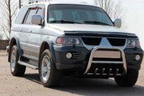 Mitsubishi Pajero Sport 1996-2007 Parabull QT006 (Acciaio Inox) foto 1
