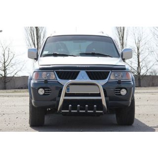 Parabull QT006 (Acciaio Inox) Mitsubishi Pajero Sport 1996-2007 foto 2
