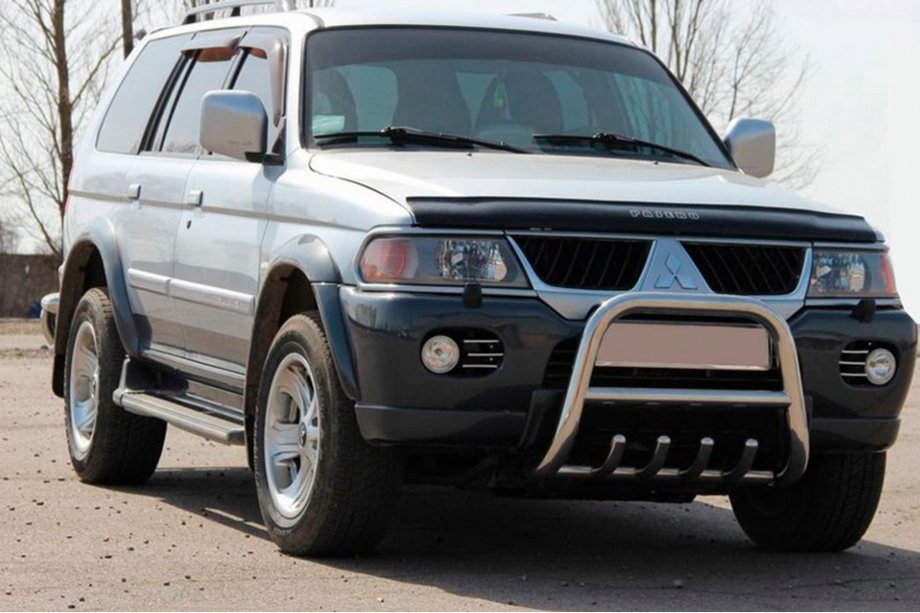 Mitsubishi Pajero Sport 1996-2007 Parabull QT006 (Acciaio Inox) Image